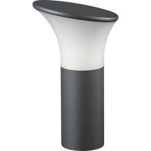 garden bollard light / contemporary / painted aluminum / compact fluorescent