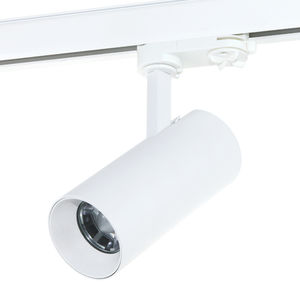 LED track light / round / aluminum / commercial