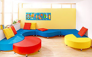 modular sofa / contemporary / fabric / 7 seater and more
