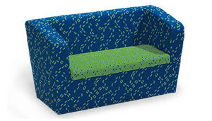 contemporary sofa / fabric / 2-seater / child's
