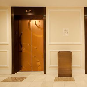 pocket door / metal / fire-rated / double