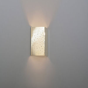 contemporary wall light / metal / halogen