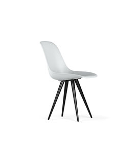 contemporary chair / metal / polypropylene / dining