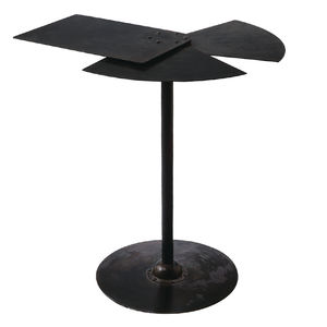 side table / Art Deco / metal / by Pierre Chareau