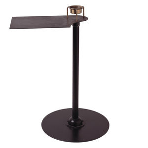 side table / Art Deco / metal / wooden