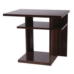 Art Deco side table / ebony / rectangular / by Pierre Chareau