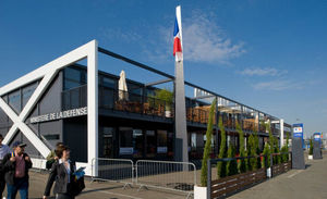 temporary building / prefab / modular / for special events