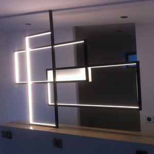 original design wall light / steel / LED