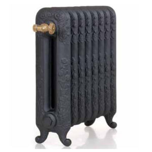 hot water radiator / cast iron / traditional / rectangular