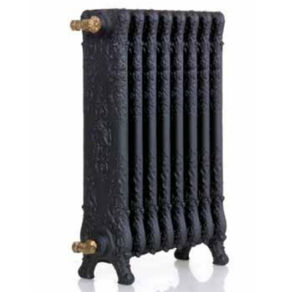 hot water radiator / cast iron / traditional / rectangular
