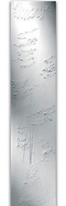 hot water radiator / electric / natural stone / contemporary