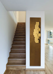 hot water radiator / electric / low-temperature / natural stone