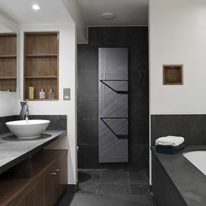 hot water towel radiator / electric / natural stone / contemporary