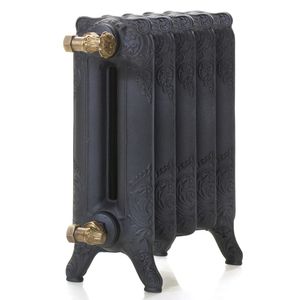hot water radiator / cast iron / traditional / rectangular