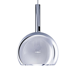 pendant lamp / contemporary / blown glass / polycarbonate