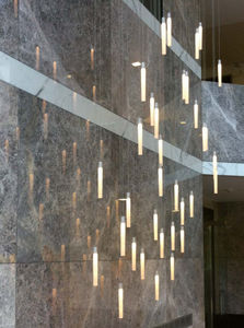pendant lamp / contemporary / acrylic glass / LED