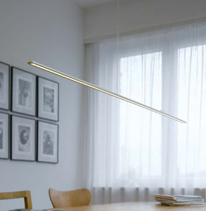 pendant lamp / minimalist design / metal / LED