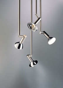 pendant spotlight / indoor / LED / halogen