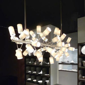 contemporary chandelier / porcelain / incandescent