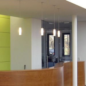 pendant lamp / contemporary / glass / low-voltage