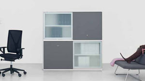 contemporary bookcase / for offices / wooden