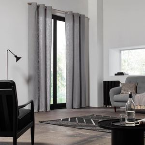 plain curtain / eyelet / pleated / linen