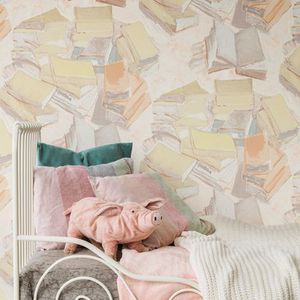 contemporary wallpaper / vinyl / patterned / washable