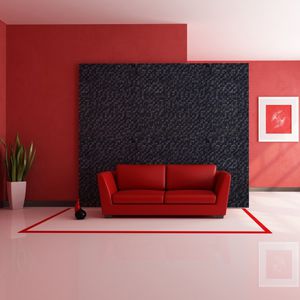 concrete wall cladding panel / interior / exterior / 3D