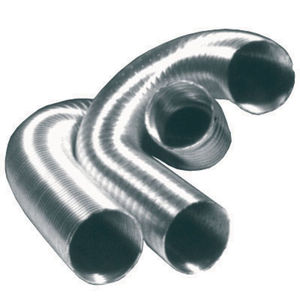 flexible air duct / rigid / aluminum