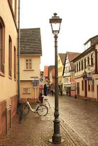 urban lamppost / traditional / cast iron / LED