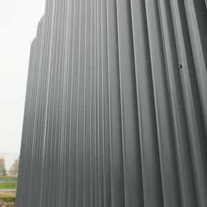 steel cladding / textured / panel