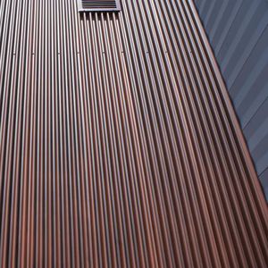 steel cladding / profiled / panel