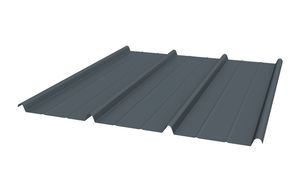 sheet metal roofing / ribbed