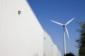 steel cladding / profiled / panel