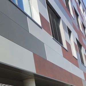 steel cladding / smooth / cassette