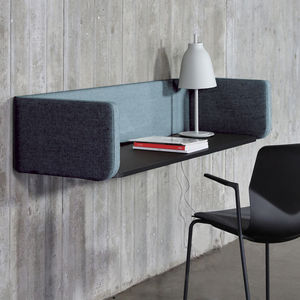 countertop office divider / fabric