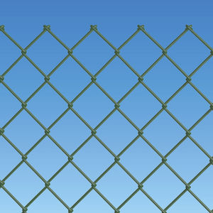 garden fence / for construction sites / wire mesh / galvanized steel