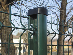 garden fence / industrial / welded mesh / with panels