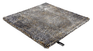 contemporary rug / plain / polyester / square