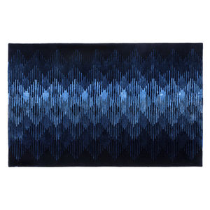 contemporary rug / geometric / wool / viscose