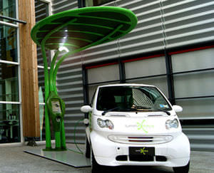 electric vehicle charging station / solar