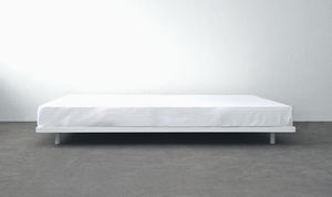 double bed / contemporary / steel / 180x200 cm