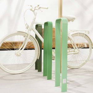 aluminum bike rack / for public spaces