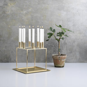 brass candle holder