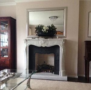 bioethanol fireplace / traditional / open hearth / built-in