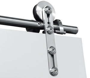 metal anchoring system / for doors / sliding / floor track