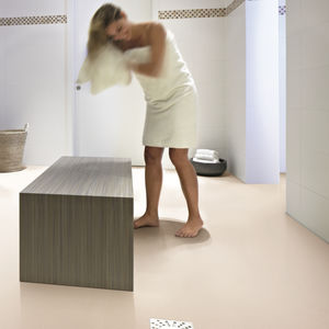 vinyl flooring / tertiary / roll / smooth