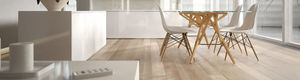 engineered parquet flooring / glued / oak / oiled