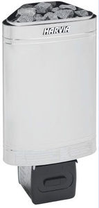 electric heating stove / contemporary / stainless steel / sauna