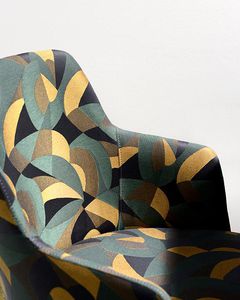 upholstery fabric / for curtains / wall / patterned